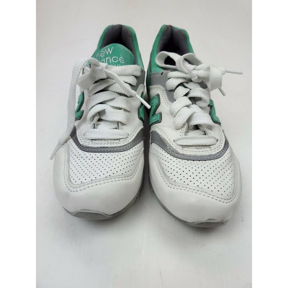 NB New Balance Mens Sz 6.5  Suede 997 Running Shoes Mint M997CMA USA Made main image 9